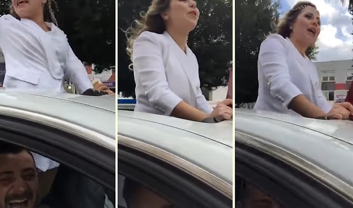 Koca Buldum Diye Hunharca Haykıran Gelin