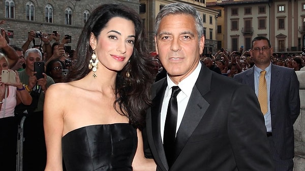 5. Амаль и Джордж Клуни