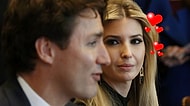 Gönülçelen Başkan Justin Trudeau'nun Yeni Kurbanı Ivanka Trump ve İç Çeken Bakışları