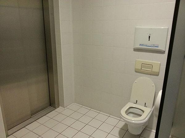 15. Asansörlü tuvalet 🚽