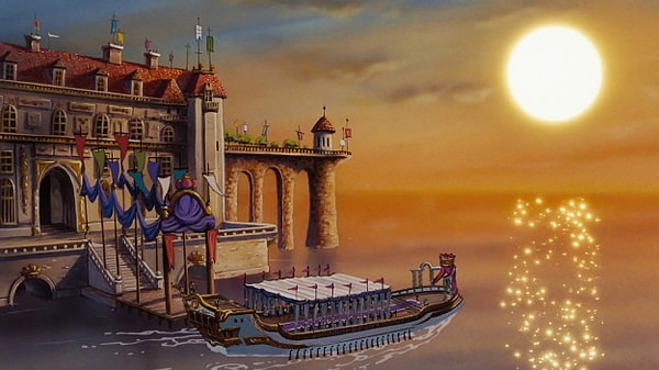 1. В каком из любимых мультфильмов вы могли видеть этот кадр?