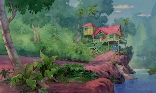 10. И в завершении: этот красочный домик вы могли видеть в...?