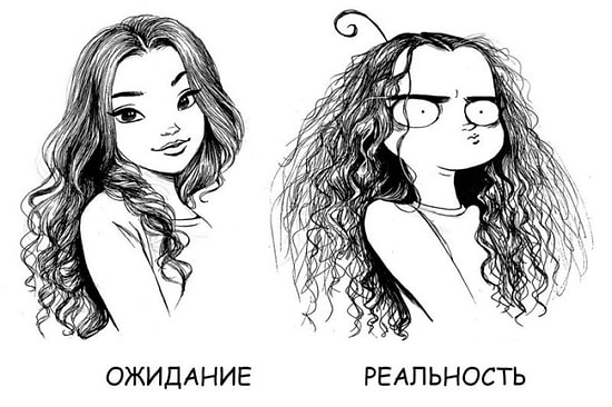 11 забавных картинок, которые поймут все кудрявые девушки!