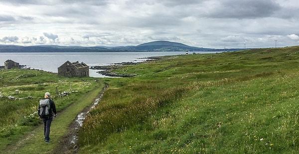 Rathlin Adası: Yine yürüyüş, hep yürüyüş! Muhtemelen kilo verip geleceksiniz Kuzey İrlanda'dan.😁