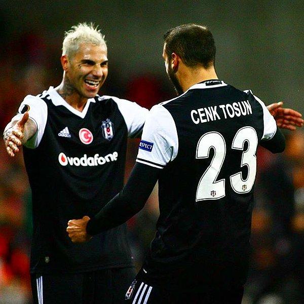 GOL! (60') Cenk Tosun | Hapoel Beer Sheva 1-2 Beşiktaş
