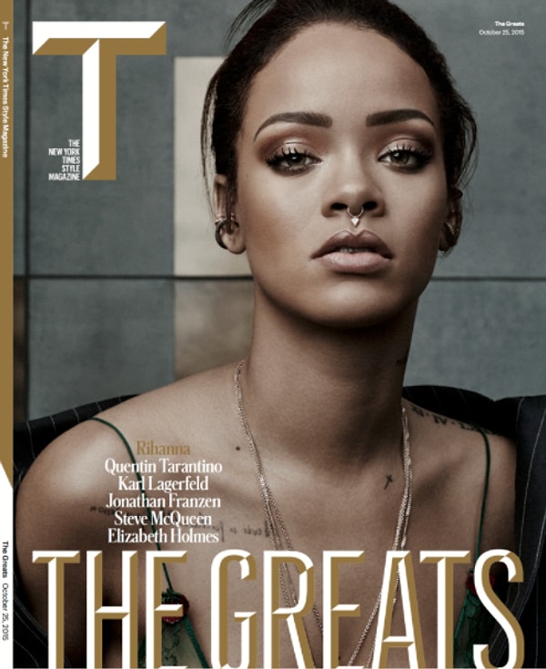 16. А на этой обложке журнала T Magazine певица была сногсшибательна в этом простом свежем образе.