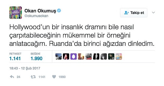 Hollywood'un Hotel Rwanda Filminde Olayları Nasıl Çarpıttığını Anlatan Düşündürücü Bir Yazı