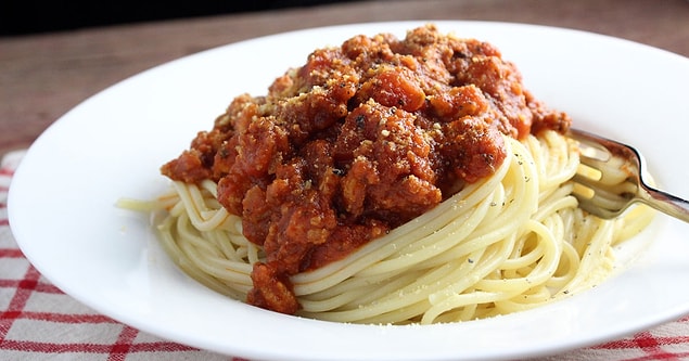 7. Tofulu Bolonez Sos Tarifi