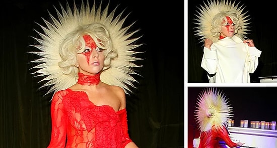 Самые экстравагантные наряды Леди Гаги