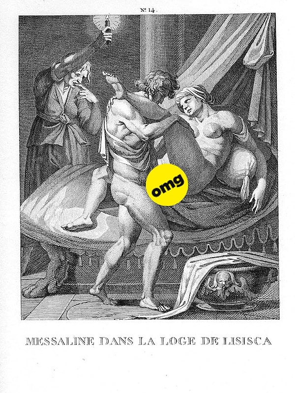 5. Третья жена императора Клавдия, Валерия Мессалина, была нимфоманкой. Однажды она поспорила с проституткой, что сможет обслужить больше посетителей за ночь. Чем закончился спор, история умалчивает.