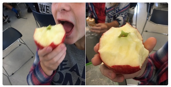 13. Да что это яблоко сделало тебе?