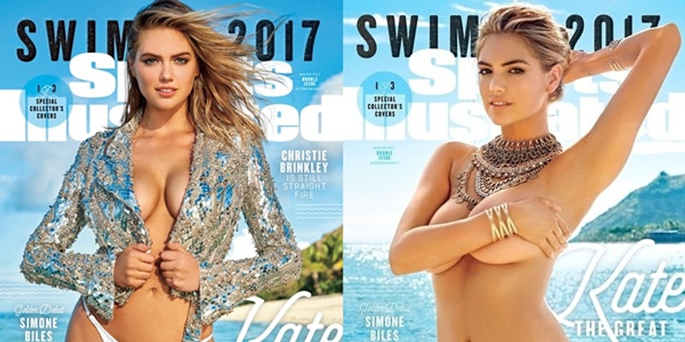 Sports Illustrated'in Bu Ayki Kapağında Yerini Kapan Kate Upton ve Memintoları