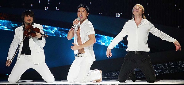 9. Дима Билан выиграл Евровидение в 2008 году.