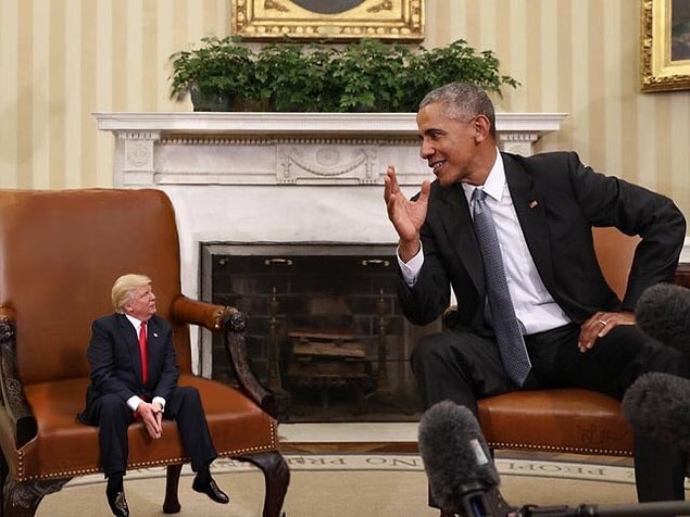 Minik Trump önemli konuşmalara katılırken...