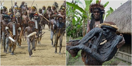 Сумасшедшие традиции: зачем дикое племя Дани коптит людей?