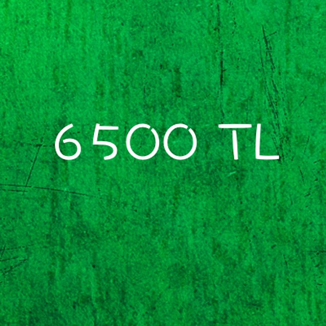 6500 TL!