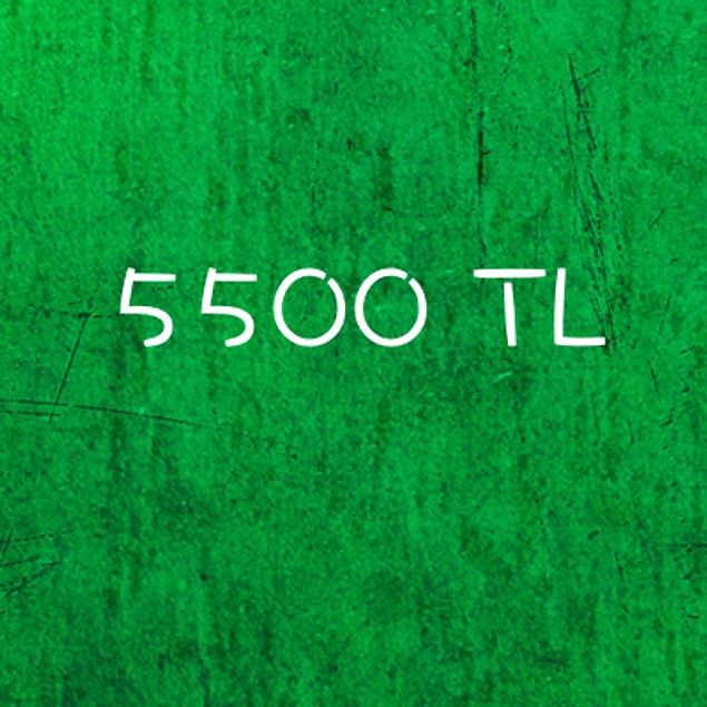 5500 TL!