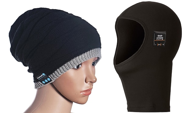 5. Наушники, встроенные в шапку