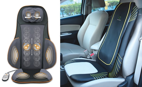 6. Массажный чехол для автомобильного кресла