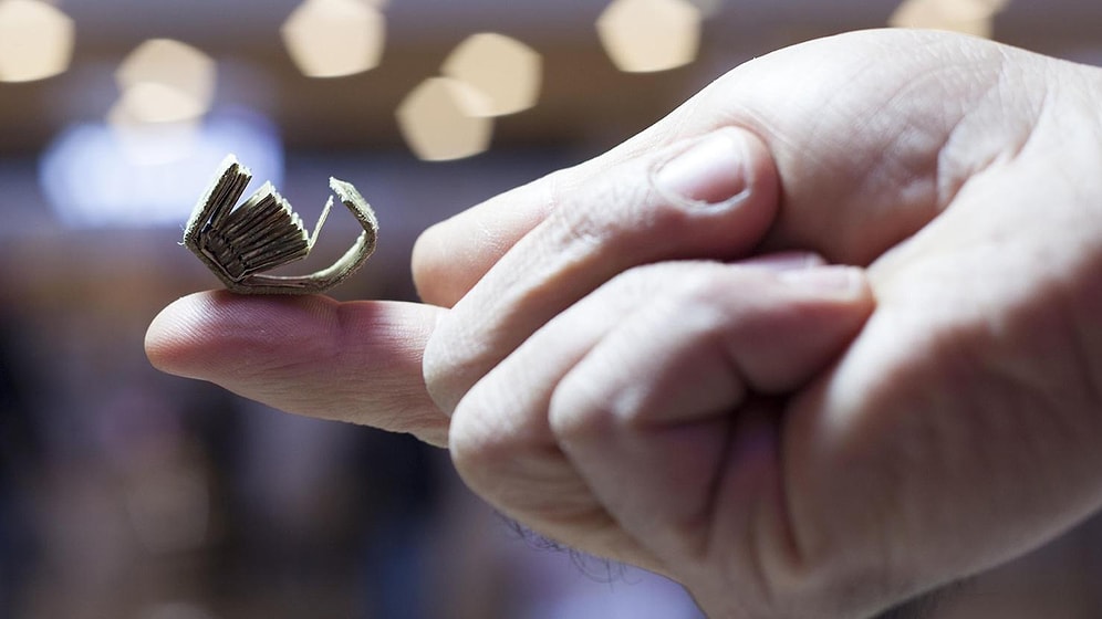 Dünyanın Sayılı Mikro Heykeltıraşlarından: Bir Santimetrekareye Katalog Sığdırdı!