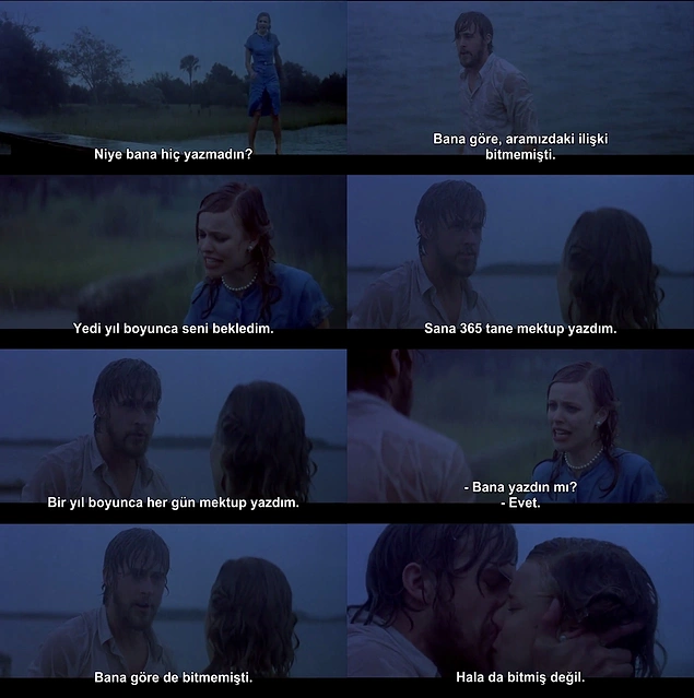 Unutulmaz Ask Filmi The Notebook Tan 11 Replik Onedio Com