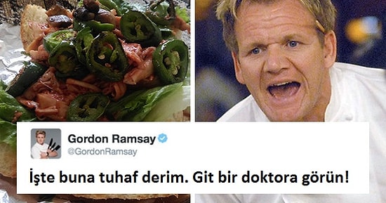 Deliliğiyle Ün Salmış Şef Gordon Ramsay'nin Twitter Üzerinde Yemeklerini Gömdüğü 17 Kurban