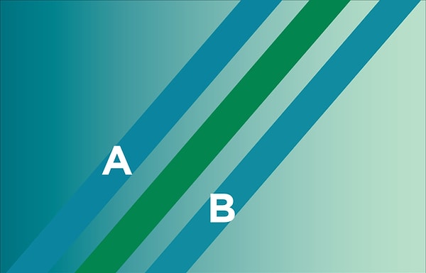 10. И наконец, отличаются ли эти лазурные полосы?