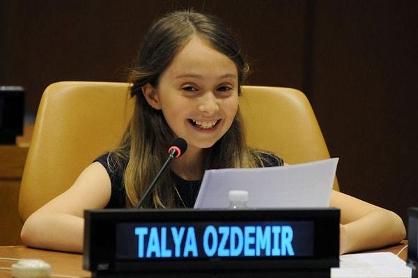 Talya Özdemir, henüz 11 yaşında bir kızımız.