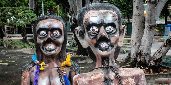 Gördüğünüzde Muhtemelen Midenizi Bulandıracak Dünyanın En Ürkütücü Yeri: Cehennem Bahçesi