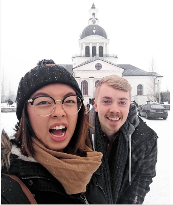 3. После этого влюбленная парочка провела целый год, путешествуя по Европе. Истории о своих приключениях они выкладывали в Instagram.