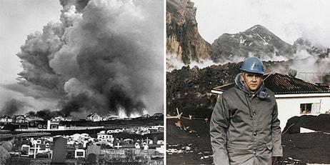 Patlaması ile Birlikte 1973 Yılında İzlanda'da Büyük Bir Felakete Yol Açan Yanardağ: Eldfell