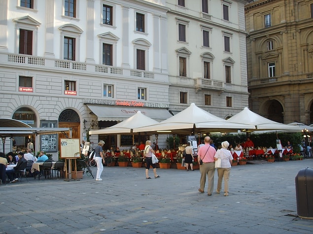 12. Caffe Giubbe Rosse - Floransa