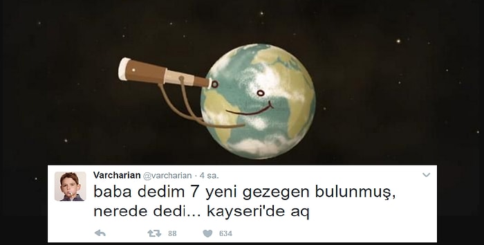 Twitter'da Nasa'nın Yeni Gezegenler Bulması Üzerine Atılmış Mizah Dozu Yüksek 17 Tweet