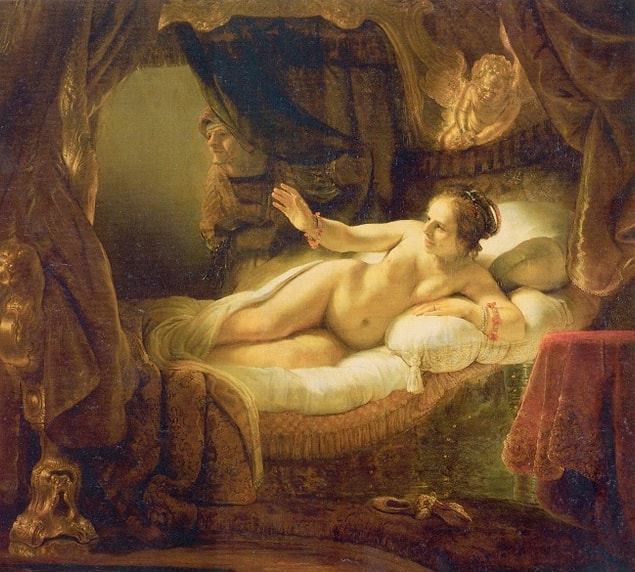 8. Rembrandt’ın Danaë eserinin yüzü