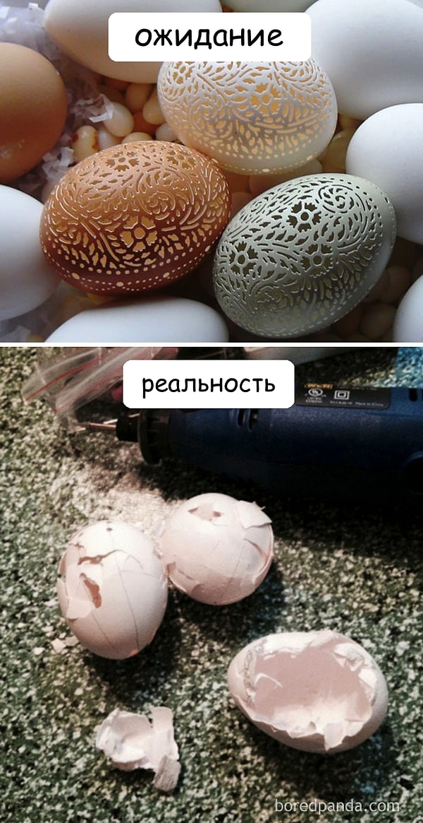 5. Кружевные яйца