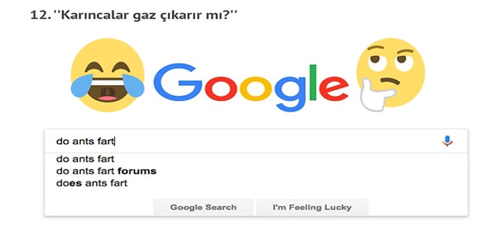 Ne Çektin be Google! İnsanların Google'a Sorduğu Kimi İlginç Kimi Saçma 12 Enteresan Soru