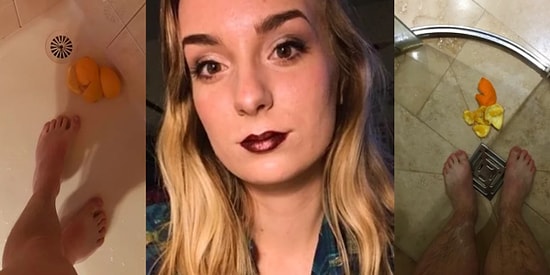 Akılları Baştan Alan Keyifli Trend: Sıcak Duş Alırken Buz Gibi Soğuk Portakal Yemek!