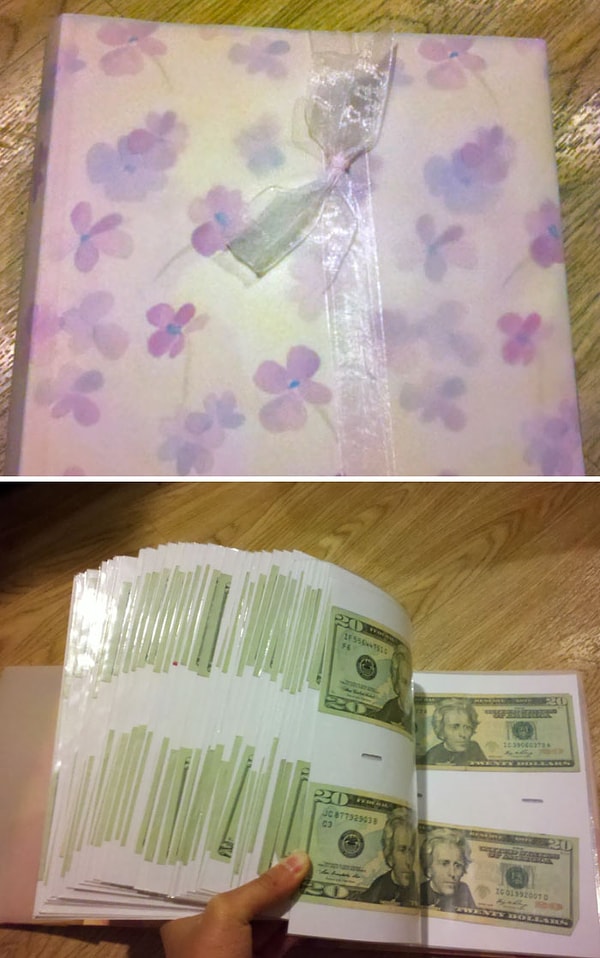 15. "Моя бабушка подарила мне фотоальбом на мой выпускной"