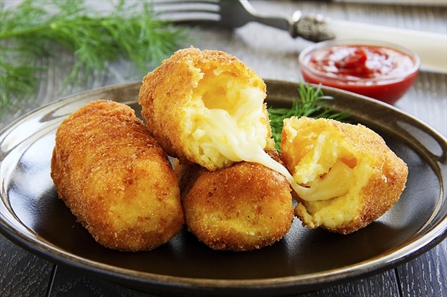 8. Oh bahsettiğimiz, yağ ve kalori tam da bu kroketlerde var!