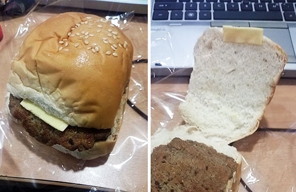 1. Как вам такой "чизбургер"?