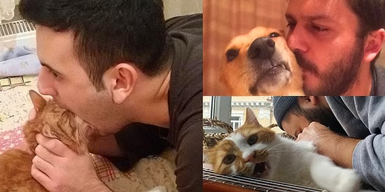 Evcil Hayvanları Kafasından Isırtan Akımdan Çıkmış 15 Minnoş Fotoğraf