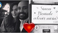 Çıta Daha da Yükseliyor! Sarp Akkaya'dan Sevgilisi Sinem Yalçınkaya'ya Sürpriz Evlilik Teklifi