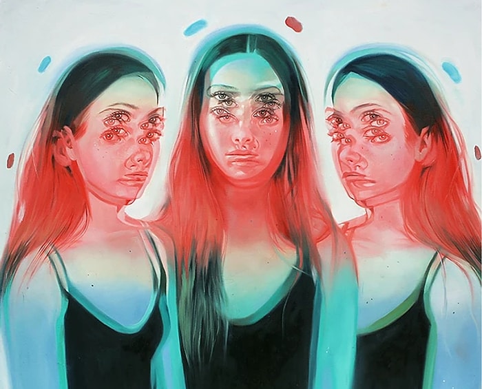 5 Saniyeden Fazla Baktığınızda Başınızı Döndürecek Alex Garant'in Hipnotik Portreleri