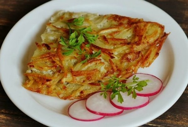 1. Хрустящий картофельный омлет