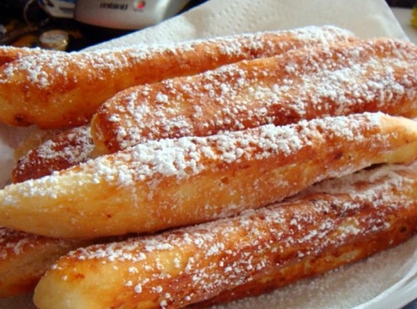 5. Творожные трубочки на сметане