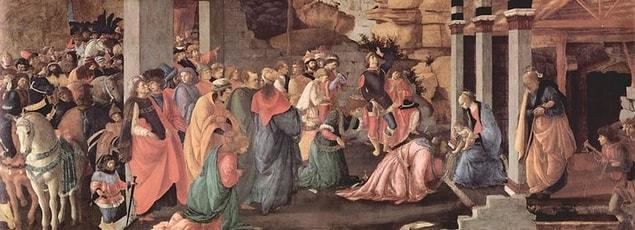 12. Sandro Botticelli, “Adoration of the Magi,” 1465-1467