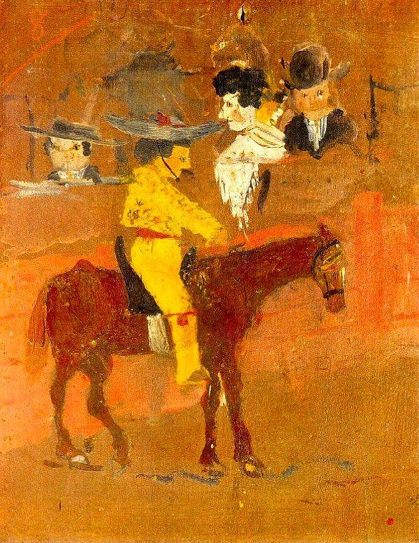 13. Pablo Picasso, “Le Picador,” 1890
