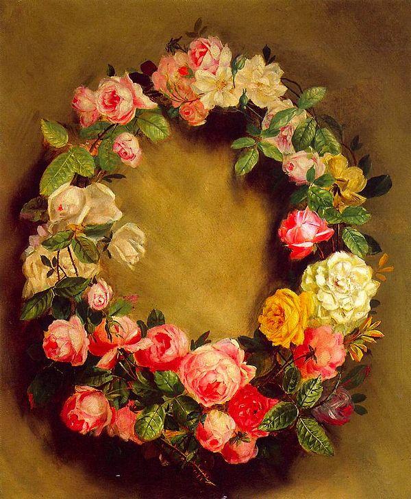 14. Pierre-Auguste Renoir, "Crown of Roses" 1858
