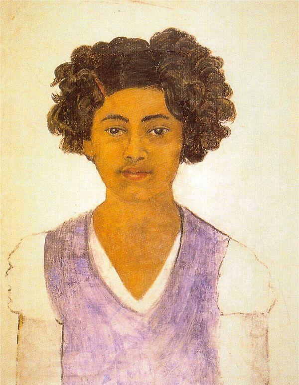 15. Frida Kahlo, Self-Portrait, 1922