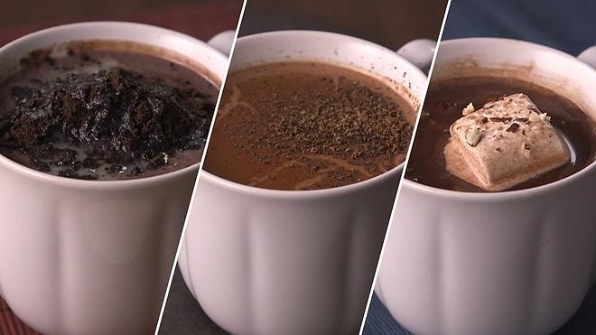 Havalar Soğurken İçimizi Isıtacak 3 Farklı Sıcak Çikolata Tarifi